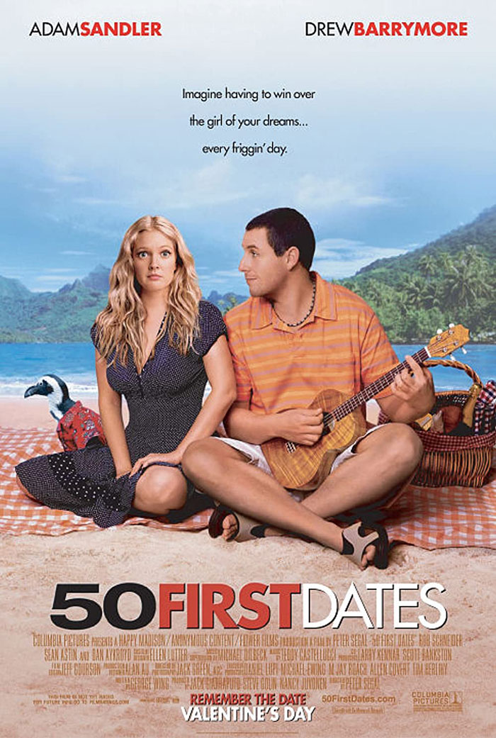 Poster of 50 First Dates movie 