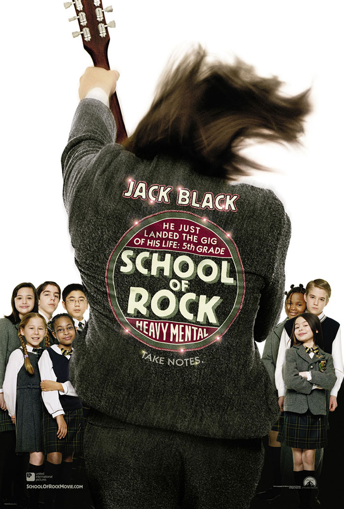 Poster of School Of Rock movie 