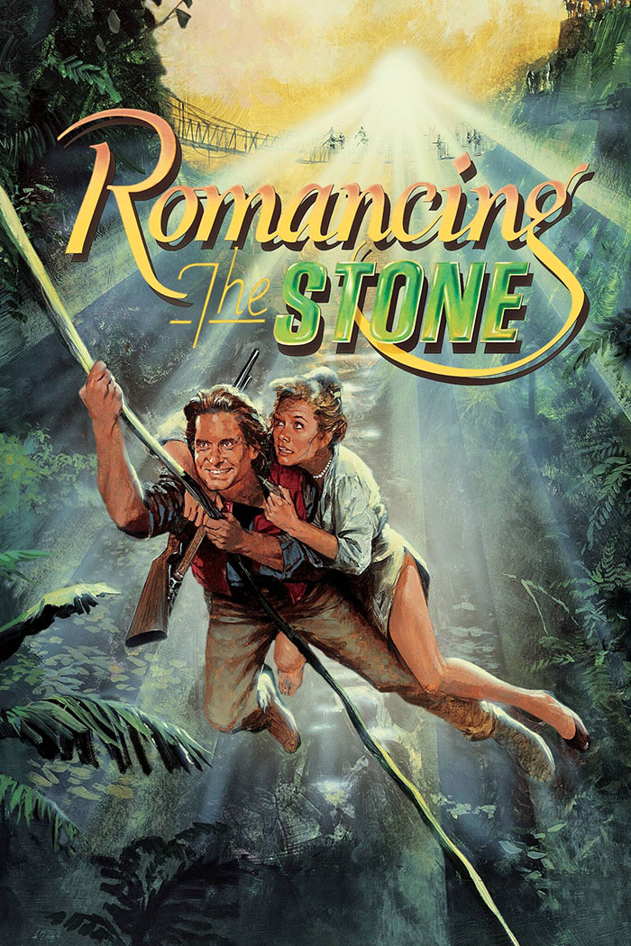 Poster of Romancing The Stone movie 
