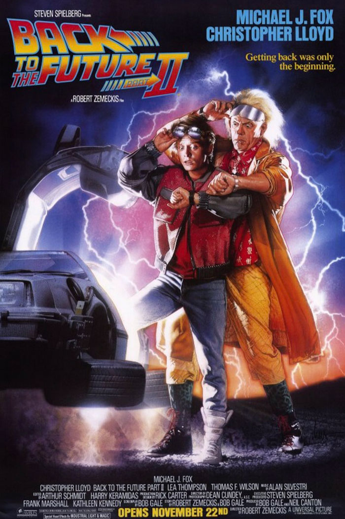 Poster of Back To The Future Part II movie 