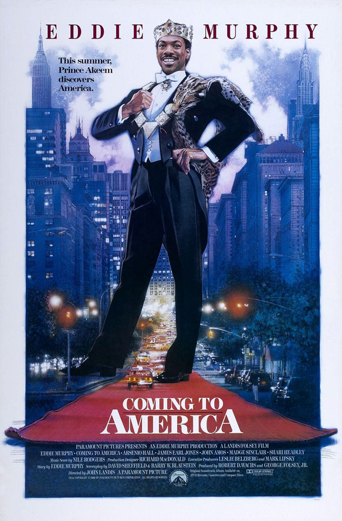Poster of Coming To America movie 