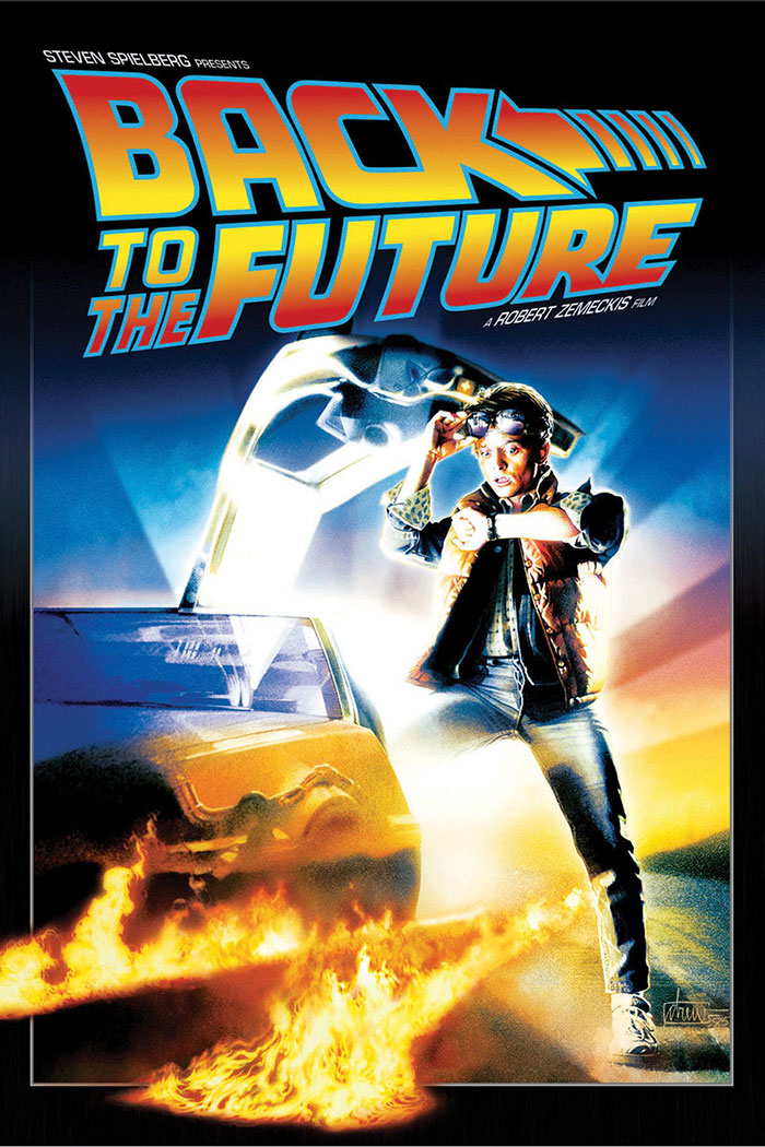 Poster of Back To The Future movie 