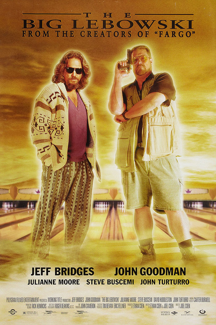 Poster of The Big Lebowski movie 