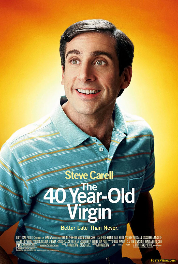 Poster of The 40-Year-Old Virgin movie 