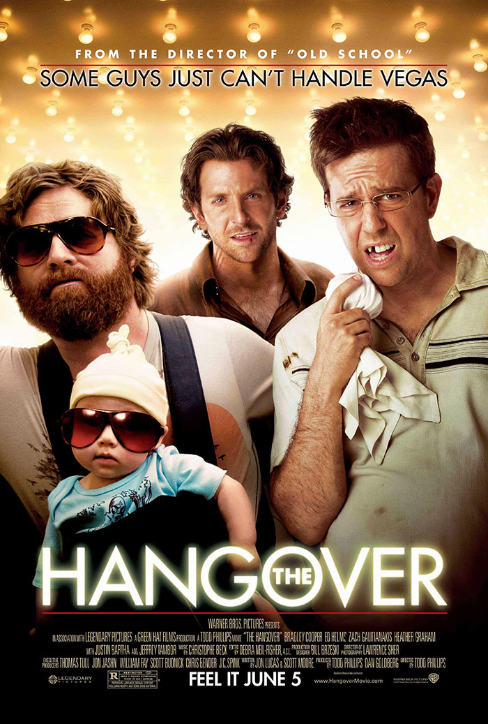 Poster of The Hangover movie 