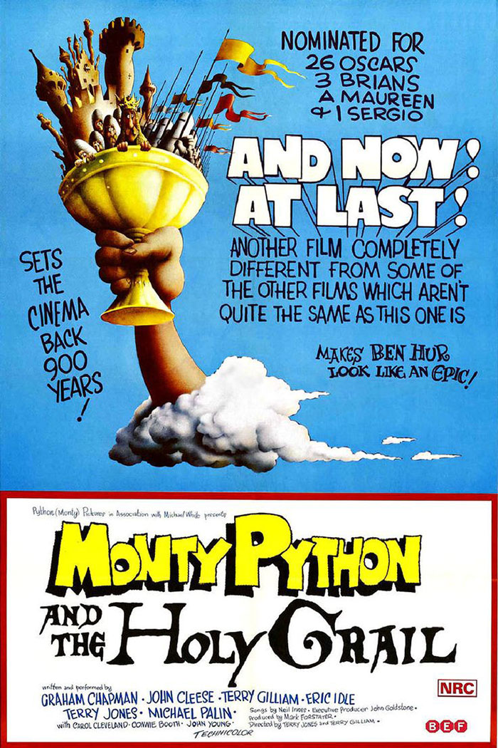 Poster of Monty Python And The Holy Grail movie 