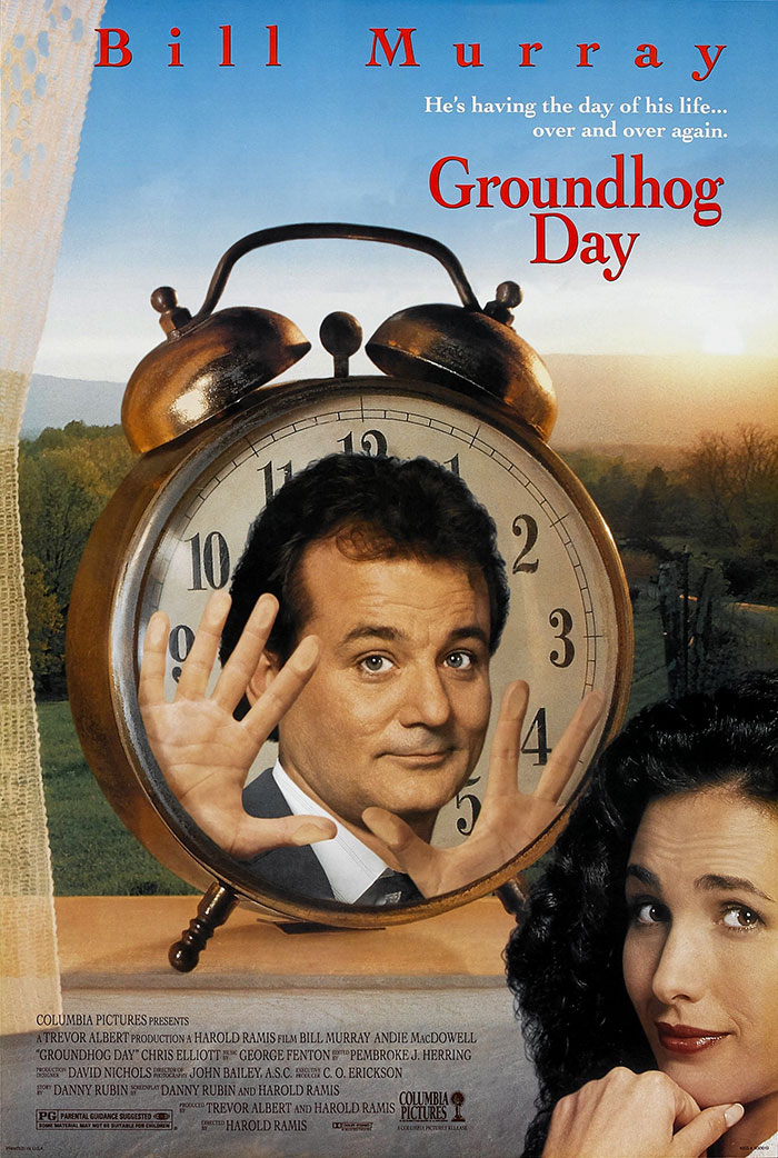Poster of Groundhog Day movie 