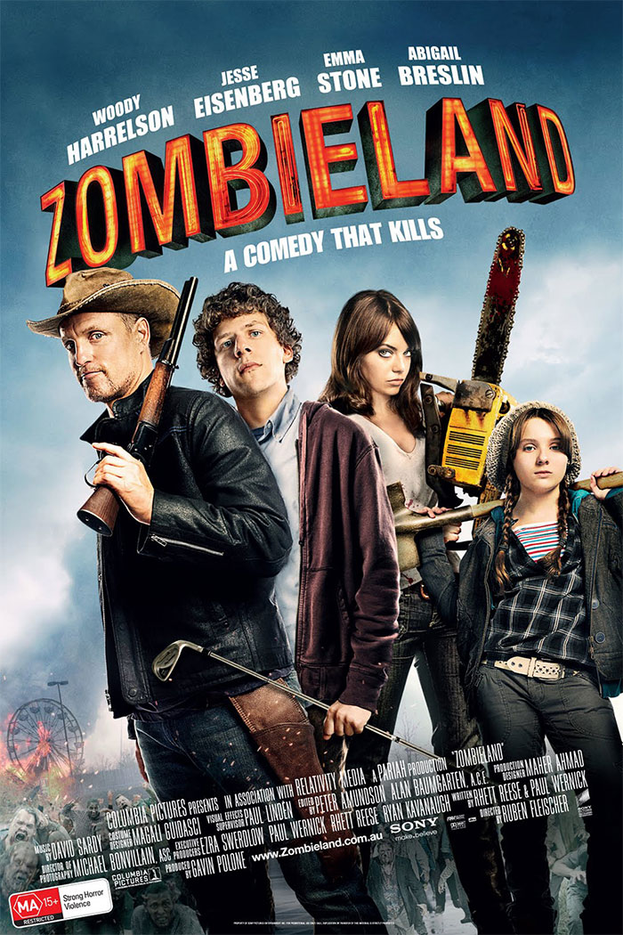 Poster of Zombieland movie 