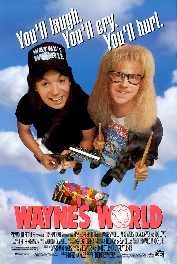 Poster of Wayne's World movie 