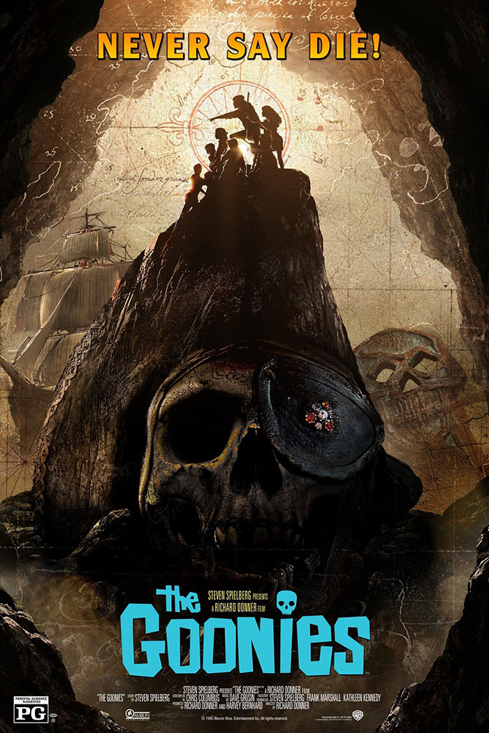 Poster of The Goonies movie 
