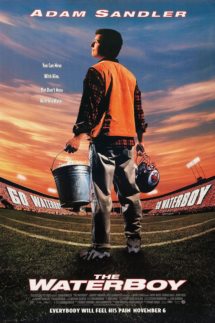 Poster of The Waterboy movie 
