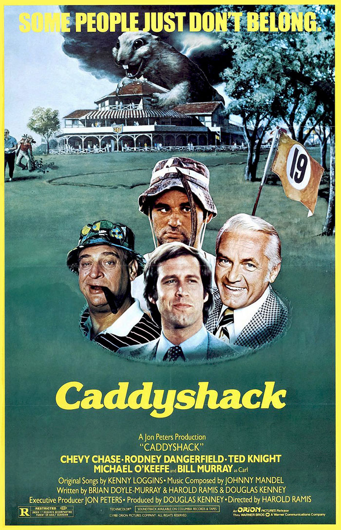 Poster of Caddyshack movie 