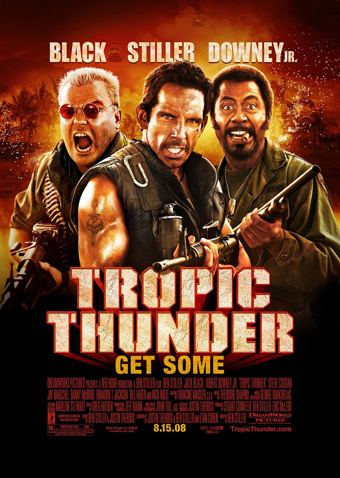 Poster of Tropic Thunder movie 