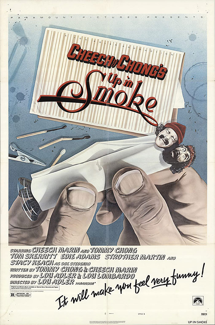 Poster of Cheech & Chong's Up In Smoke movie 