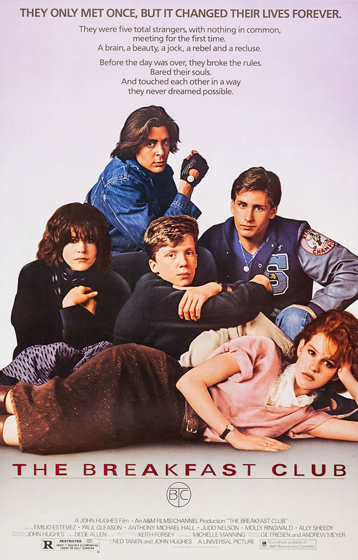 Poster of The Breakfast Club movie 