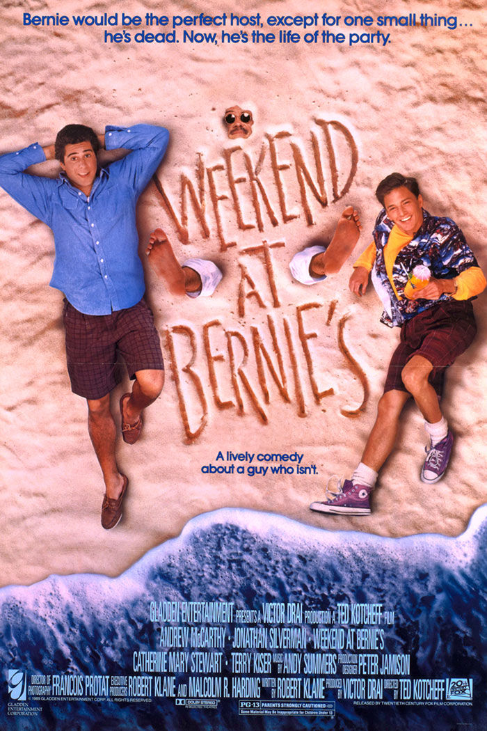 Poster of Weekend At Bernie's movie 