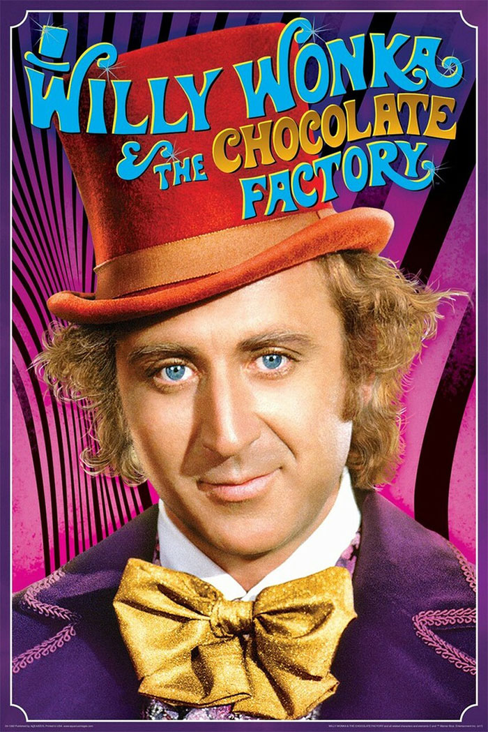 Poster of Willy Wonka & The Chocolate Factory movie 