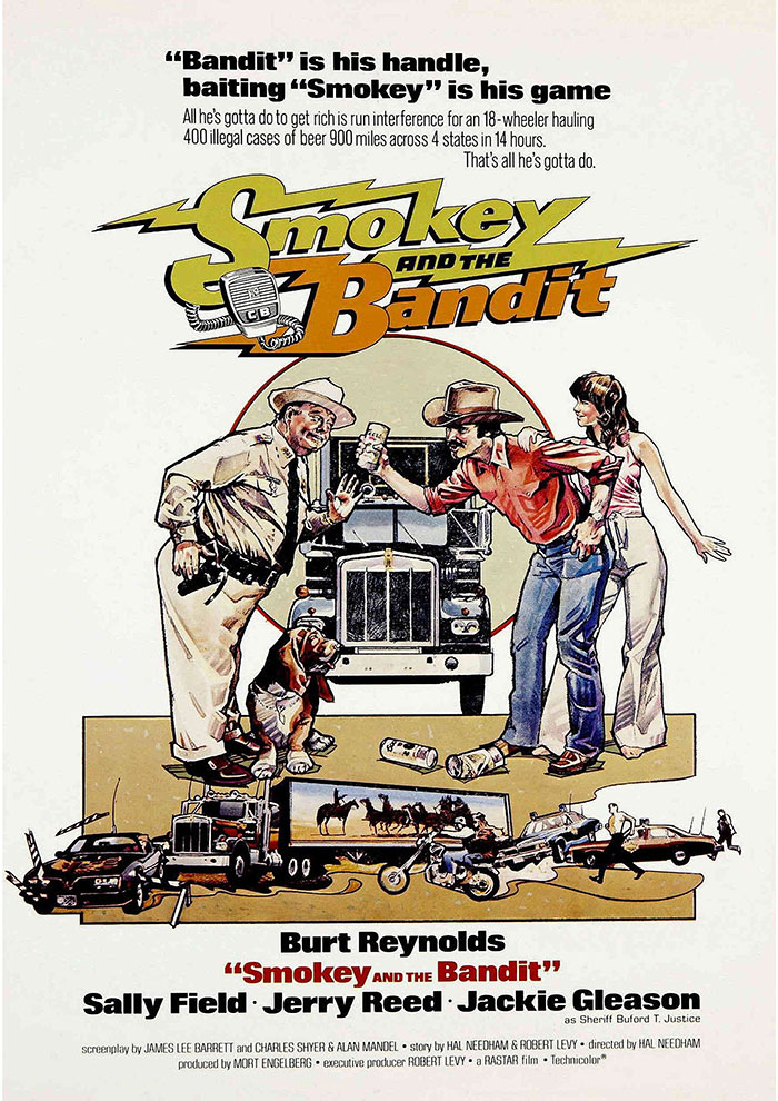 Poster of Smokey And The Bandit movie 