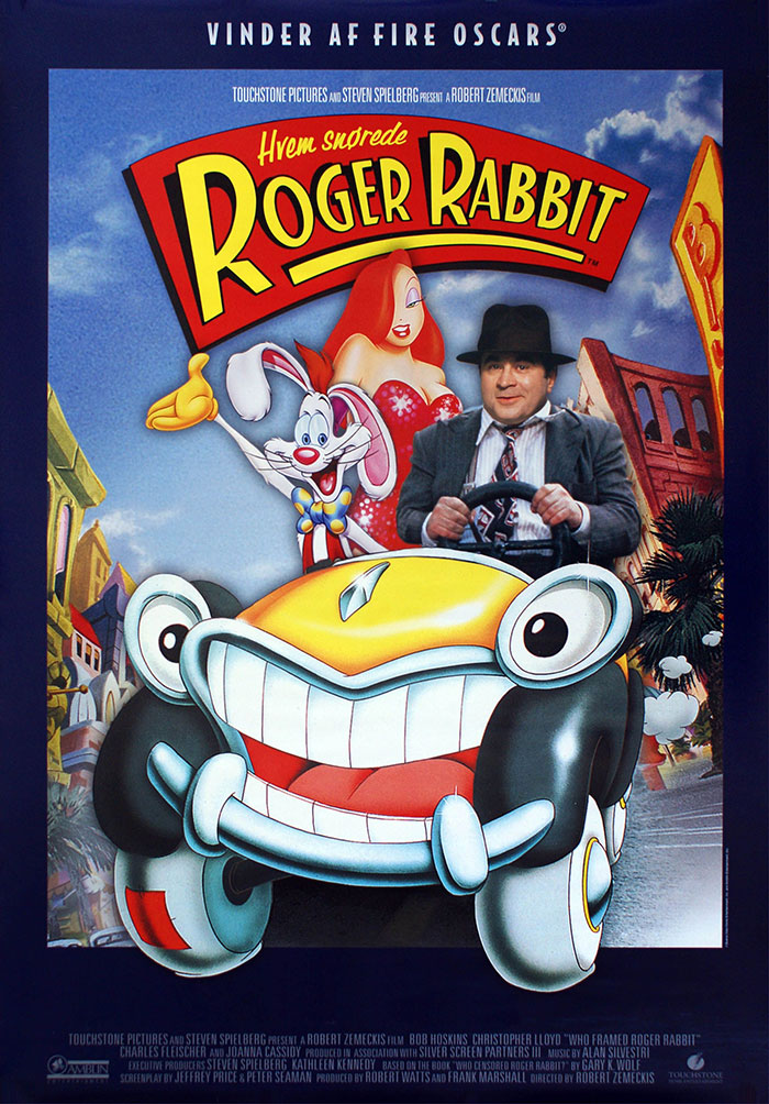 Poster of Who Framed Roger Rabbit movie 