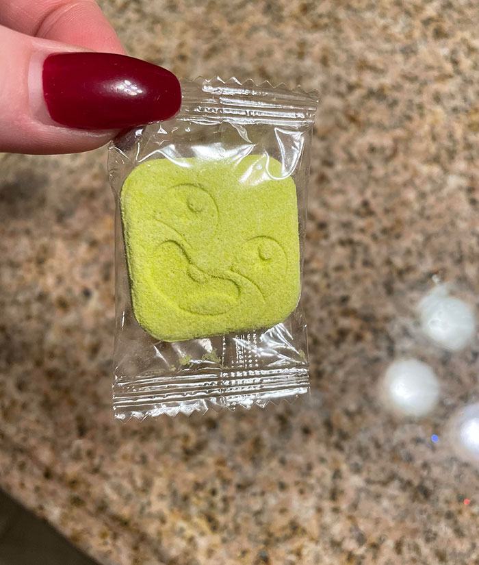 Stole One Of These Candies From My Kid’s Christmas Stash, Learned The Hard Way They’re Actually Individually Wrapped Soaps