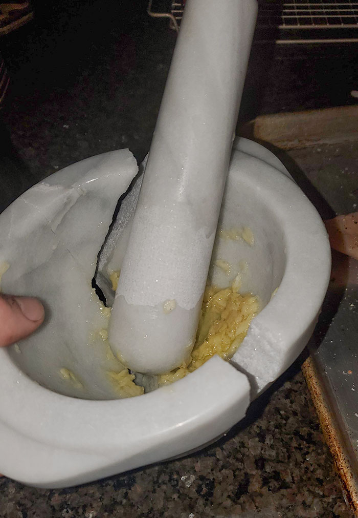 Was Really Excited To Use My New Mortar And Pestle. Merry Christmas