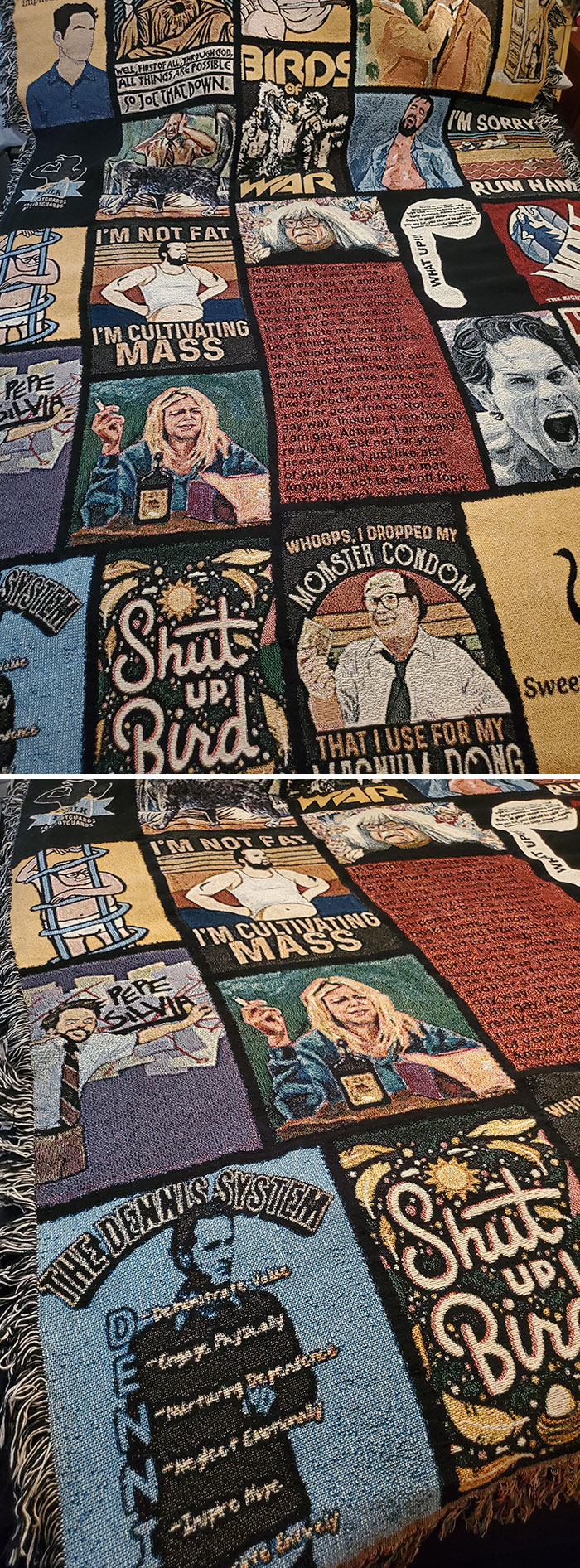 I Had An Iasip Blanket Made For My Husband For Christmas It Was Delivered Today And I Am Obsessed With How It Came Out