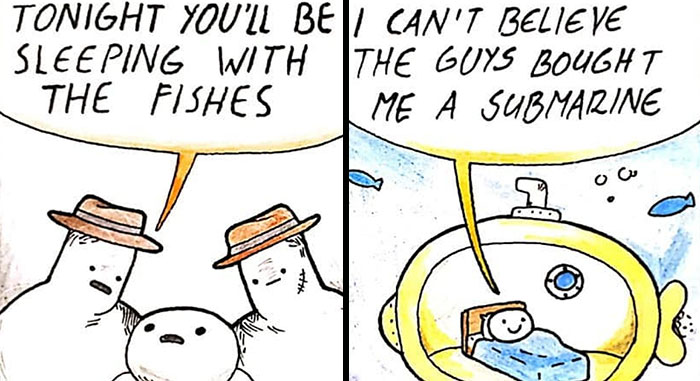 40 New Hilarious, Dark, And Unexpectedly Twisted Hot Paper Comics