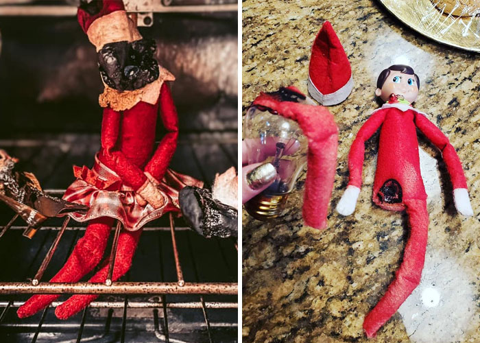 30 Times Parents Tried To Excite Their Kids With ‘Elf On The Shelf’ But Failed Miserably