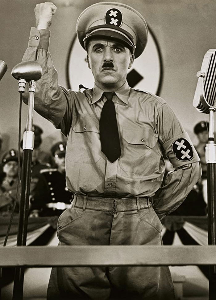 Adenoid Hynkel/Unnamed Barber, The Great Dictator (Charlie Chaplin)