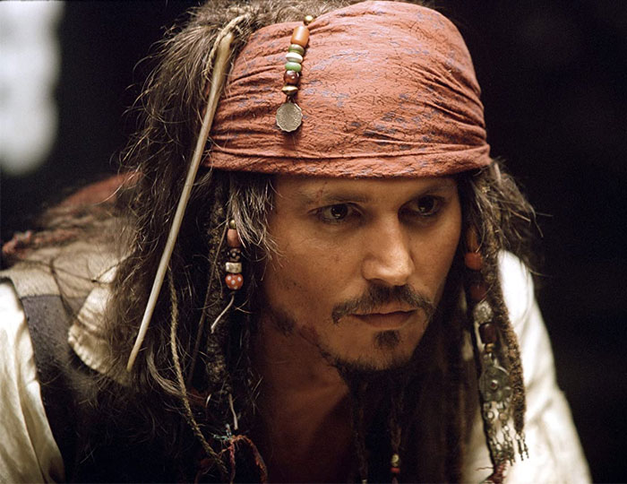 Captain Jack Sparrow, Pirates Of The Caribbean (Johnny Depp)