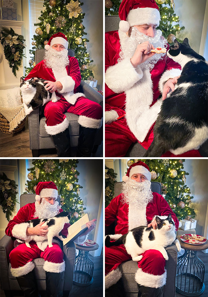 I Had A Guy Come Dressed As Santa To Take Photos With My Baby Because I’ve Completely Lost My Mind