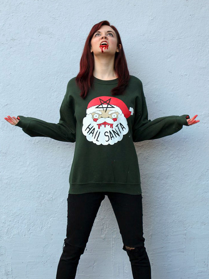 Quite Proud Of My "Ugly" Christmas Sweatshirt Design
