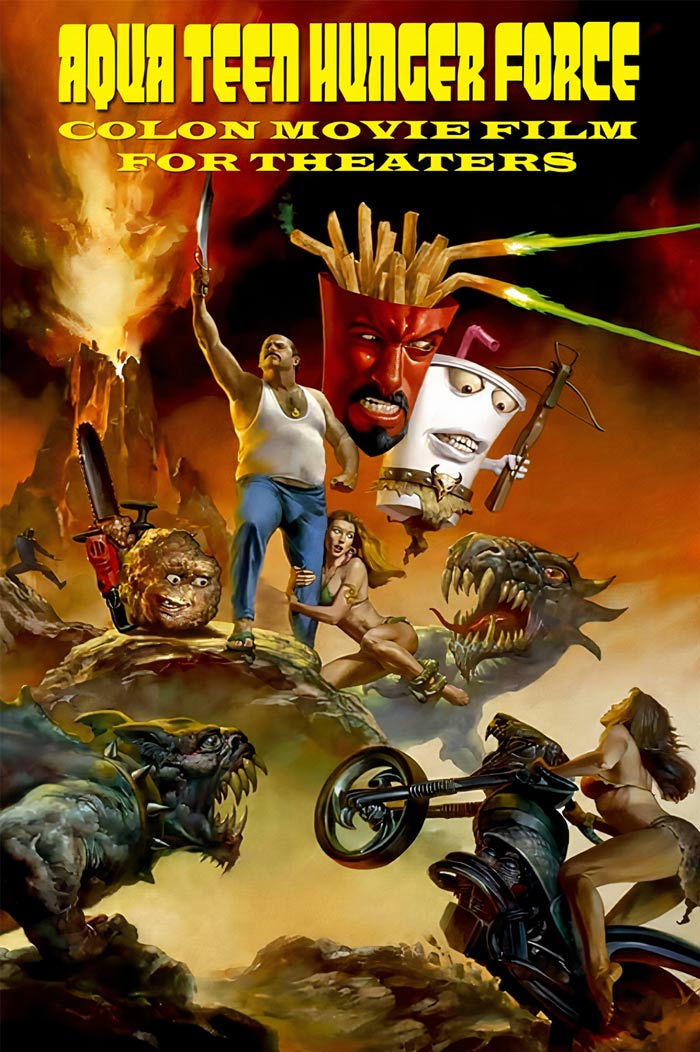 Aqua Teen Hunger Force Colon Movie Film For Theaters
