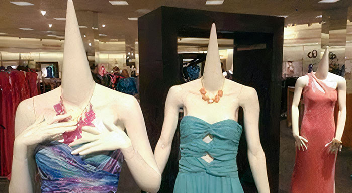 It’s Hard To Imagine What Creatures Inspired The Designers Of These Mannequins