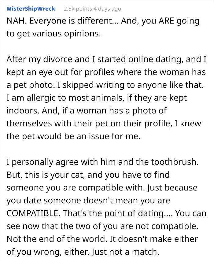 Boyfriend Lists All The Disgusting Things His GF Does With Her Cat, Gets An Instant 'Okay, Bye' Boyfriend Lists All The Disgusting Things His GF Does With Her Cat, Gets An Instant 'Okay, Bye'