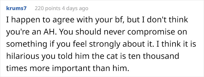 Boyfriend Lists All The Disgusting Things His GF Does With Her Cat, Gets An Instant 'Okay, Bye' Boyfriend Lists All The Disgusting Things His GF Does With Her Cat, Gets An Instant 'Okay, Bye'