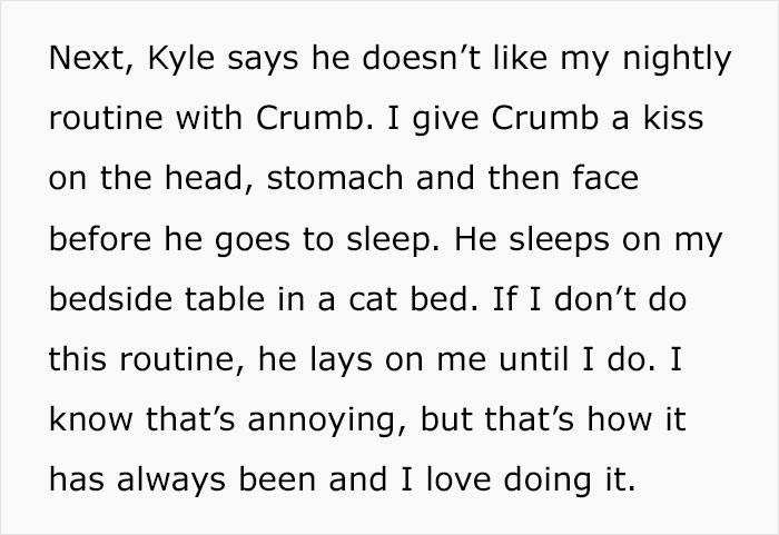 Boyfriend Lists All The Disgusting Things His GF Does With Her Cat, Gets An Instant 'Okay, Bye' Boyfriend Lists All The Disgusting Things His GF Does With Her Cat, Gets An Instant 'Okay, Bye'