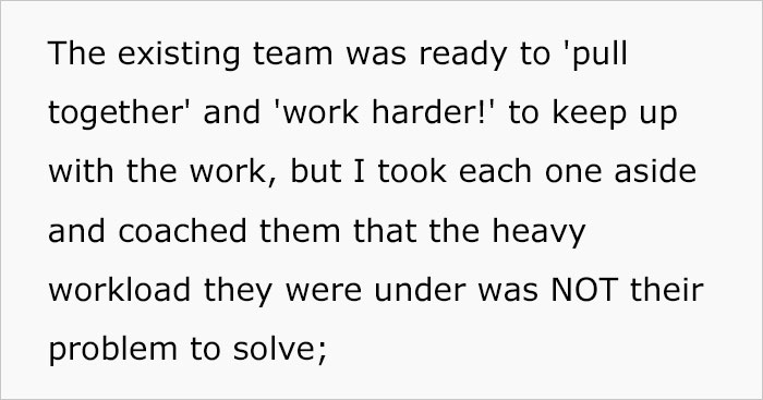 Upper Management Purposely Pauses The Hiring Process To Dump Workload Of 12 On 7, Manager Maliciously Complies And Gets His Staff A Bonus Without Exploiting Them Upper Management Purposely Pauses The Hiring Process To Dump Workload Of 12 On 7, Manager Maliciously Complies And Gets His Staff A Bonus Without Exploiting Them