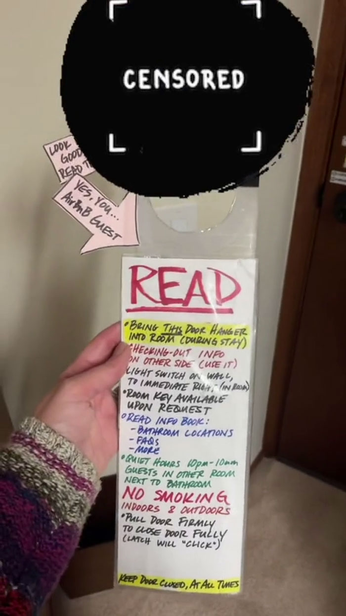 Airbnb Guest Shares Ridiculous Rules And Regulations This Host Had For Her Airbnb Guest Shares Ridiculous Rules And Regulations This Host Had For Her