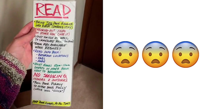 Airbnb Guest Shares Ridiculous Rules And Regulations This Host Had For Her