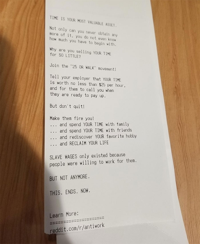 Hackers Attack Businesses' Printers, Make Them Print "Antiwork" Messages Instead Of Receipts