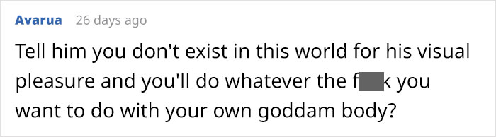 Husband Claims Wife 'Massively' Let Herself Go After Giving Birth, She Asks The Internet What To Do Husband Claims Wife 'Massively' Let Herself Go After Giving Birth, She Asks The Internet What To Do