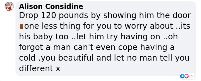 Husband Claims Wife 'Massively' Let Herself Go After Giving Birth, She Asks The Internet What To Do Husband Claims Wife 'Massively' Let Herself Go After Giving Birth, She Asks The Internet What To Do