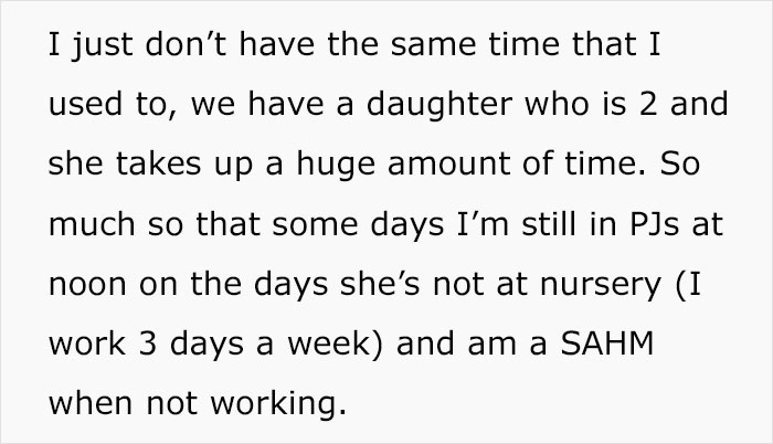 Husband Claims Wife 'Massively' Let Herself Go After Giving Birth, She Asks The Internet What To Do Husband Claims Wife 'Massively' Let Herself Go After Giving Birth, She Asks The Internet What To Do