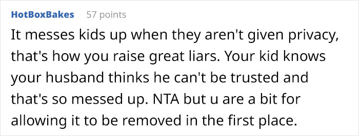“Now He Is Refusing To Even Sleep In The Same Bed As Me”: Parents Get Into A Fight When Mom Secretly Installs A Door In Teenage Son’s Room Despite The Dad Disagreeing “Now He Is Refusing To Even Sleep In The Same Bed As Me”: Parents Get Into A Fight When Mom Secretly Installs A Door In Teenage Son’s Room Despite The Dad Disagreeing