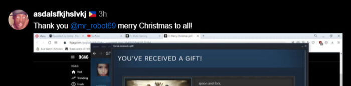 I Found This Generous Santa On 9gag, Buying Game From Steam Store For Everyone I Found This Generous Santa On 9gag, Buying Game From Steam Store For Everyone