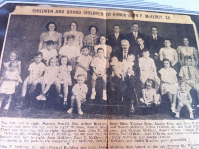 My Mother (Now 81) Is One Of The Babies In Sr. Lap. I Also Have The Original Studio Photo Too.