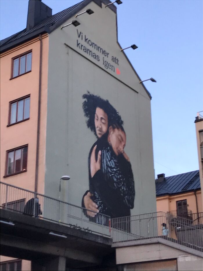 ‘We Will Hug Again’, Stockholm, Sweden