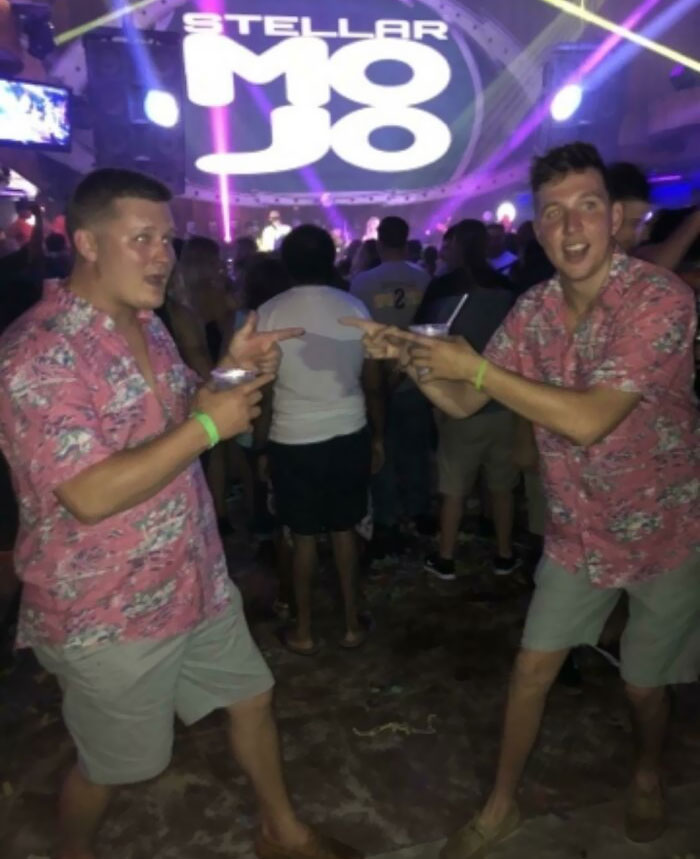 I Ran Into A Guy Wearing The Same Exact Outfit As Me At A Club