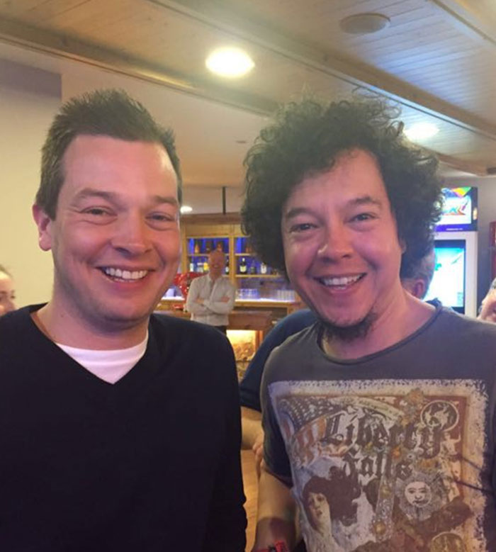 My Friend Chris Met His Doppelganger On A Skiing Holiday